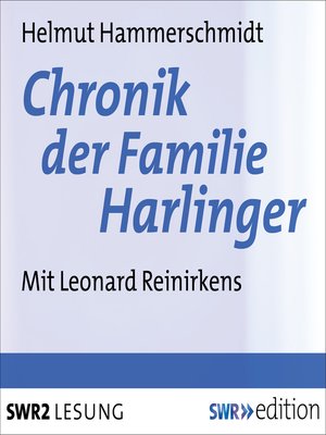 cover image of Chronik der Familie Harlinger